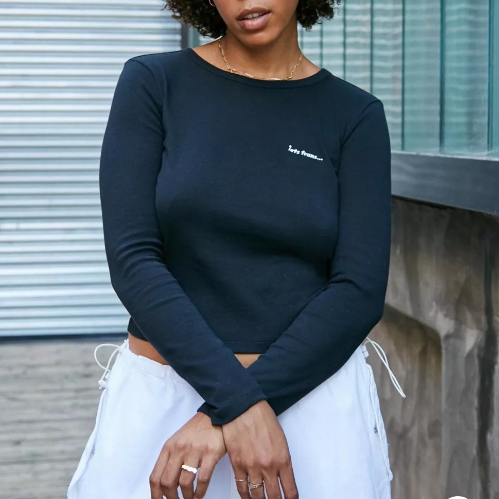 iets frans Long-sleeved Baby Tee